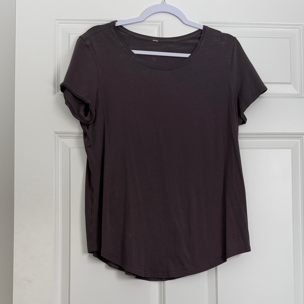 Lululemon Charcoal Women's Short Sleeve Tee